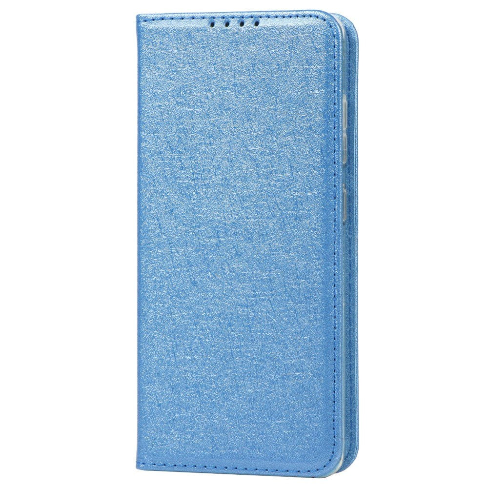 Samsung Galaxy A52 (4G / 5G) / A52s (5G) Leather Case - Silk Texture w. Wallet - Blue