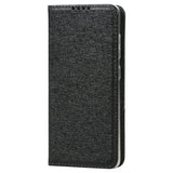 Samsung Galaxy A52 (4G / 5G) / A52s (5G) Leather Case - Silk Texture w. Wallet - Black