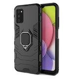 Samsung Galaxy A03s Tough Case w. Magnetic Kickstand - Black