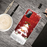 Samsung Galaxy A03s Flexible Plastic Christmas Case - Merry Christmas - Christmas Tree & Snowflake