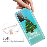 Samsung Galaxy A72 5G / 4G Flexible Plastic Christmas Case - Merry Christmas - Christmas Tree