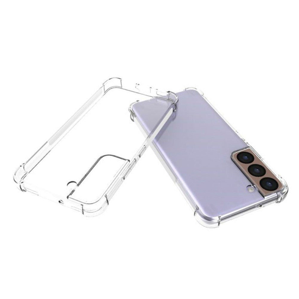 Samsung Galaxy S22+ (Plus) Shock-Proof Flexible Plastic Case - Transparent