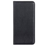 Samsung Galaxy S22 Ultra Simple Leather Wallet Case - Black