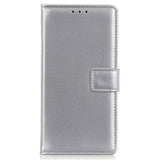 Samsung Galaxy M52 (5G) Folio Leather Wallet Case - Silver