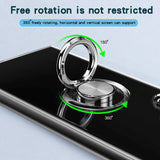 Samsung Galaxy S22 Ultra Flexible Case w. Magnetic Ring Kickstand - Transparent