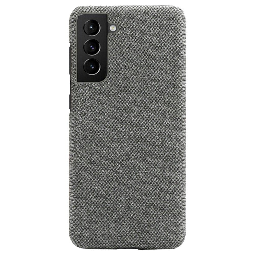 Samsung Galaxy S22 KSQ Fabric Plastic Case - Dark Grey