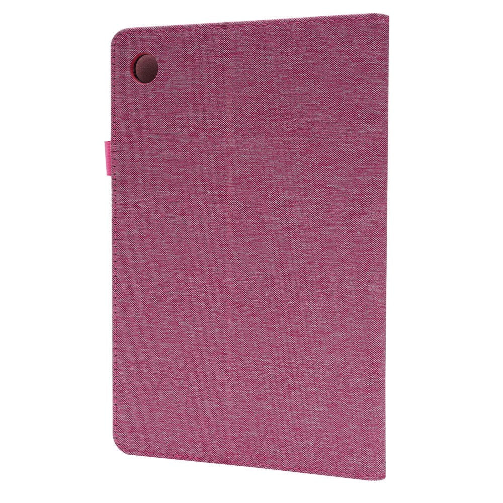 Samsung Galaxy Tab A8 10.5" Fabric Case w. Card pockets - Pink