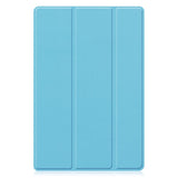 Samsung Galaxy Tab A8 10.5" Tri-Fold Leather Case - Light Blue