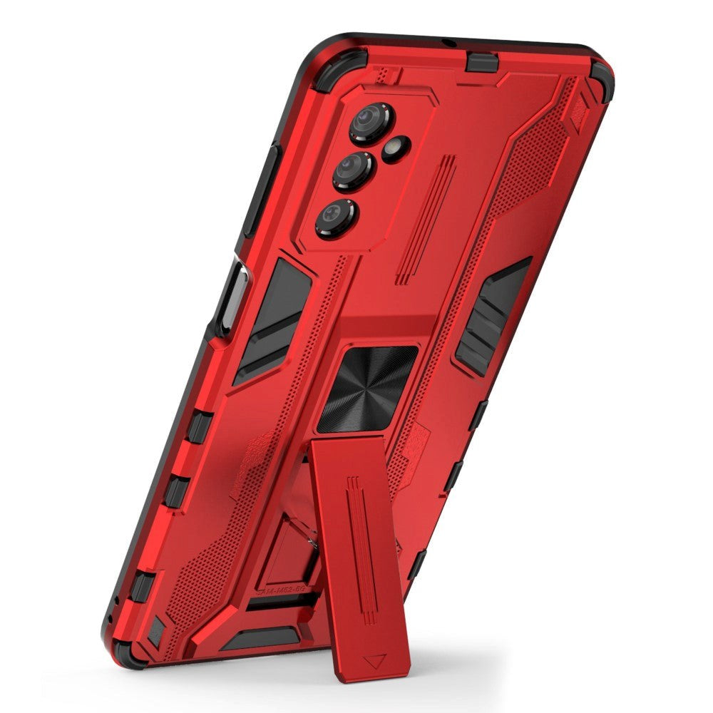 Samsung Galaxy M52 (5G) Tough Case w. Kickstand - Red