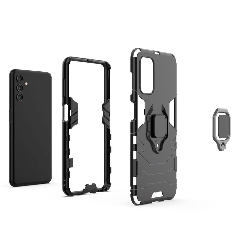 Samsung Galaxy A04s / A13 (5G) Tough Case w. Kickstand - Black