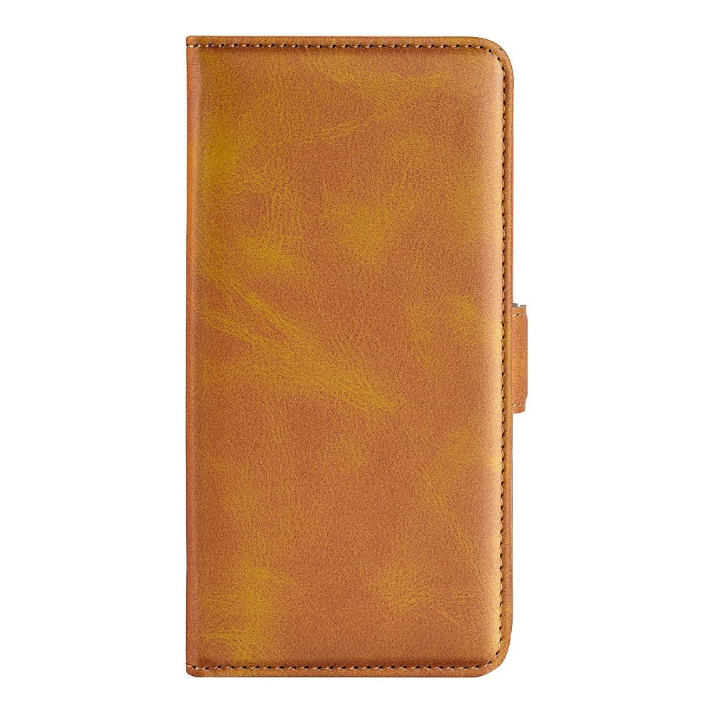 Samsung Galaxy A33 (5G) Neutral Leather Wallet Case - Light Brown