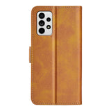 Samsung Galaxy A33 (5G) Neutral Leather Wallet Case - Light Brown