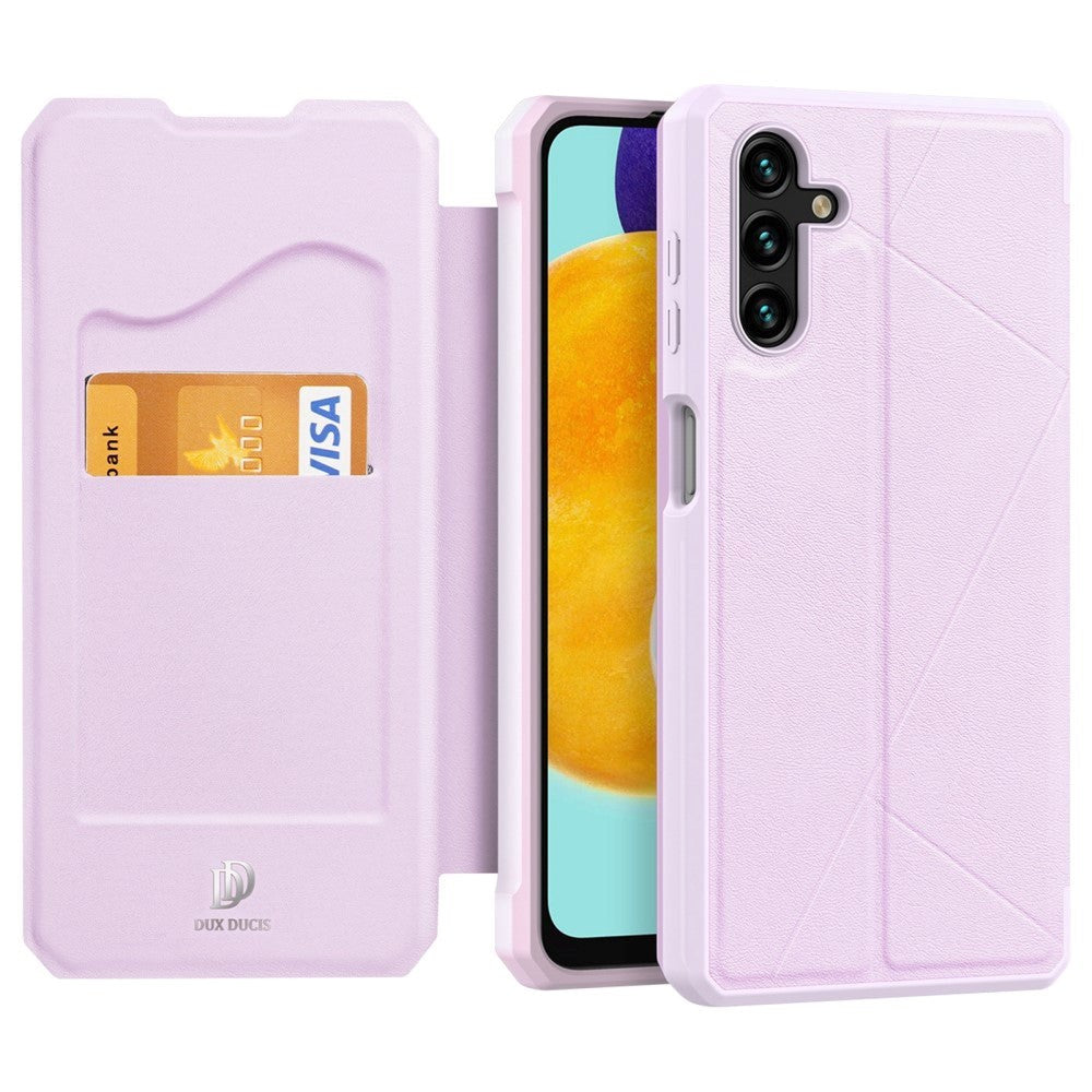 Samsung Galaxy A04s / A13 (5G) DUX DUCIS Skin X Series Leather Flip Case - Pink