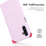 Samsung Galaxy A04s / A13 (5G) DUX DUCIS Skin X Series Leather Flip Case - Pink