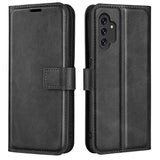 EIDERWOOD Samsung Galaxy A13 (4G) Faux Leather Flip Case - Black