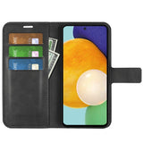 EIDERWOOD Samsung Galaxy A13 (4G) Faux Leather Flip Case - Black