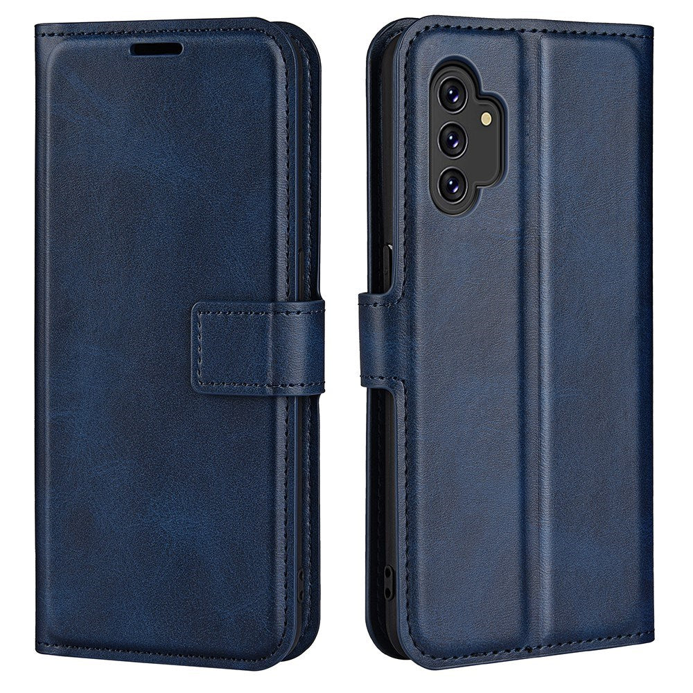 EIDERWOOD Samsung Galaxy A13 (4G) Faux Leather Flip Case - Blue