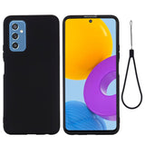 Samsung Galaxy M52 (5G) Liquid Silicone Case - Black