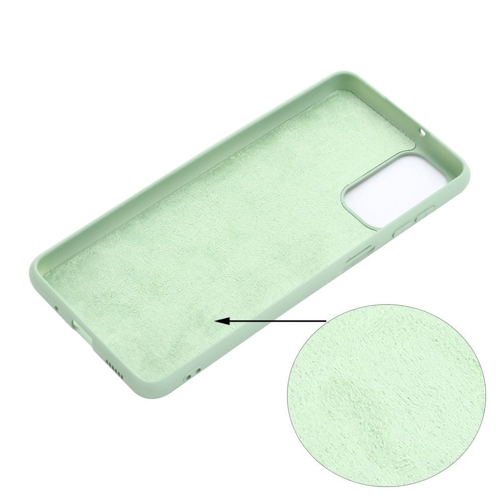 Samsung Galaxy M52 (5G) Liquid Silicone Case - Green