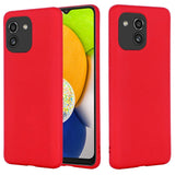 Samsung Galaxy A03 Liquid Silicone Case - Red