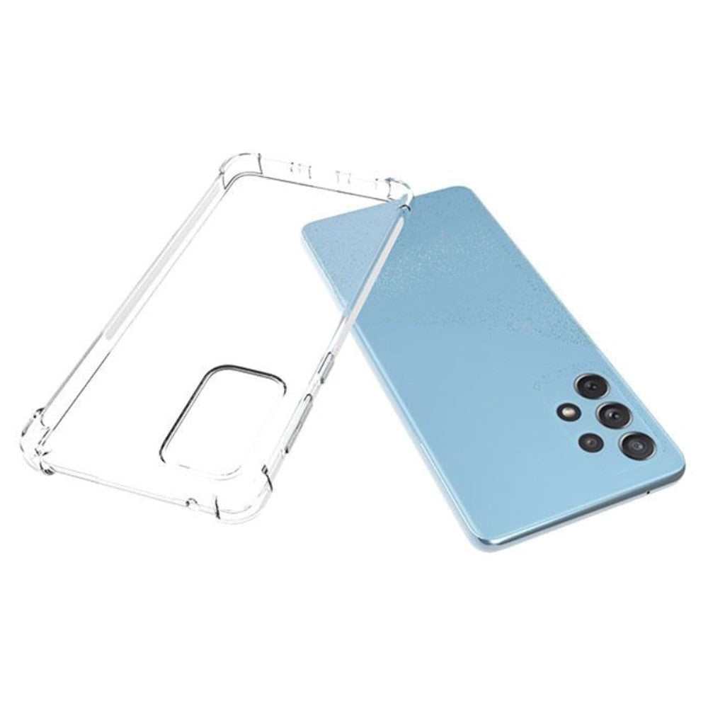 Samsung Galaxy A73 (5G) Shockproof Flexible Plastic Case - Transparent