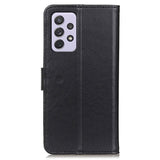 Samsung Galaxy A73 (5G) Leather Wallet Case - Black