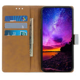 Samsung Galaxy A73 (5G) Leather Wallet Case - Blue