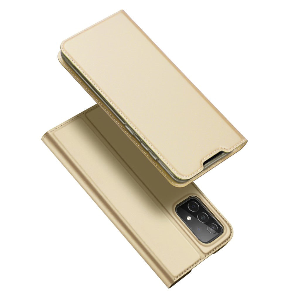 Samsung Galaxy A73 (5G) Dux Ducis Skin Pro Series Thin Wallet - Gold