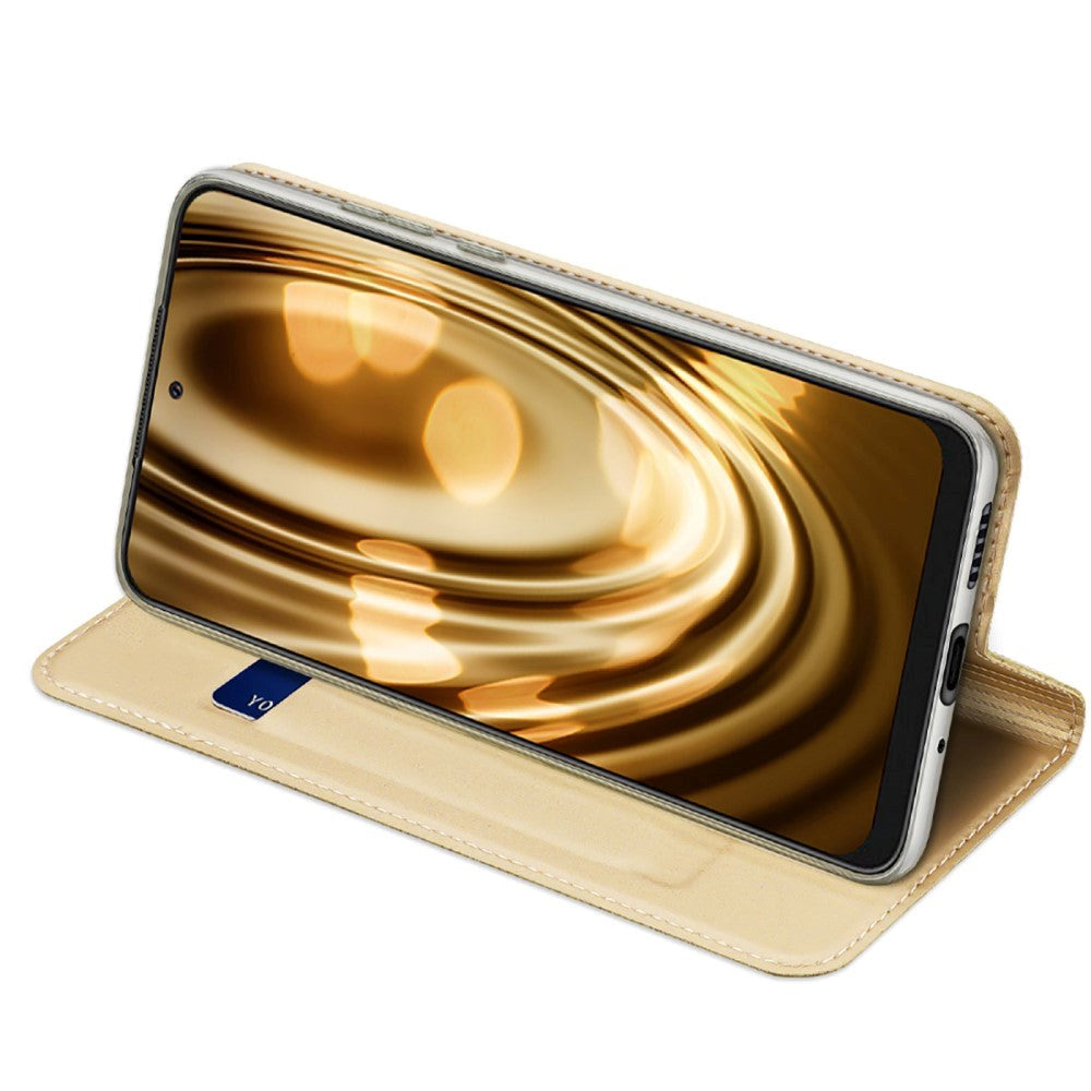 Samsung Galaxy A73 (5G) Dux Ducis Skin Pro Series Thin Wallet - Gold