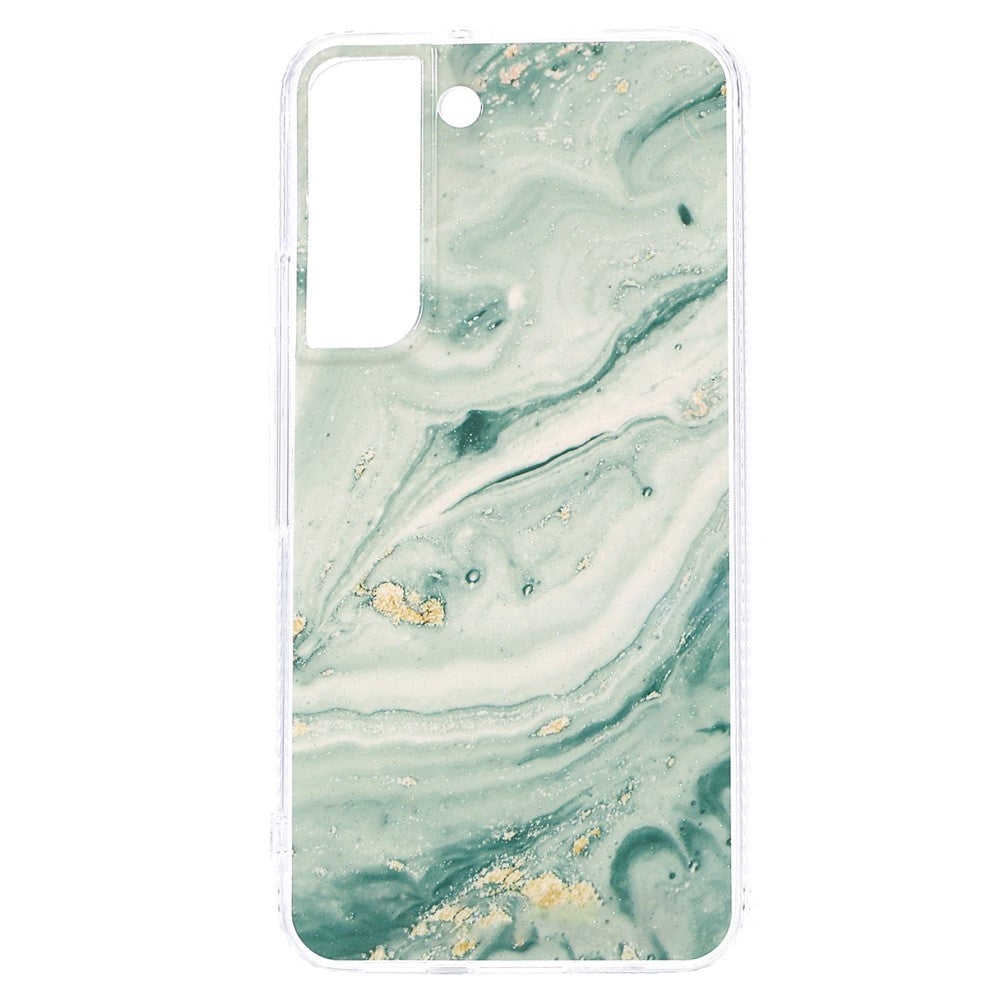 Samsung Galaxy S22+ (Plus) Acrylic Case - Green Marble