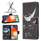 Samsung Galaxy A13 (4G) Leather Wallet Case & Print - "Don't Touch My Phone" 2