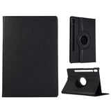 Samsung Galaxy Tab S8/ S7 Tri-Fold 360 Leather Case - Black