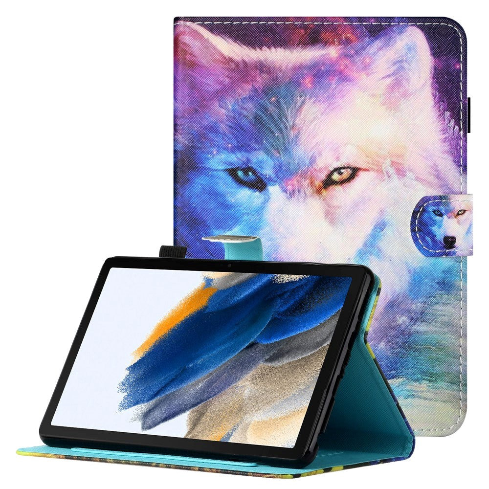 Samsung Galaxy Tab A8 10.5 "(2021) Flip Case w. Stand Function & Card Holder - Wolf