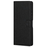 EIDERWOOD Samsung Galaxy A23 / A23 (5G) Faux Leather Flip Case with Stand & Wallet - Black