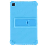 Samsung Galaxy Tab A 8.4 (2020) Silicone Case w. Kickstand - Blue