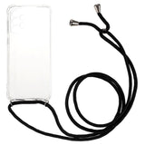 Samsung Galaxy A33 (5G) Flexible Plastic Case w. Hand Strap - Transparent