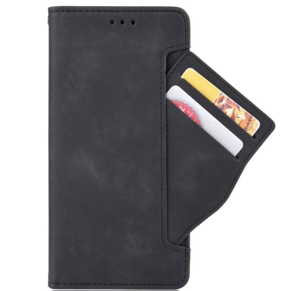 Samsung Galaxy A03 Soft leather Wallet Case - Black