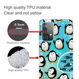 Samsung Galaxy A23 / A23 (5G) Flexible Cover in TPU Plastic - Penguin