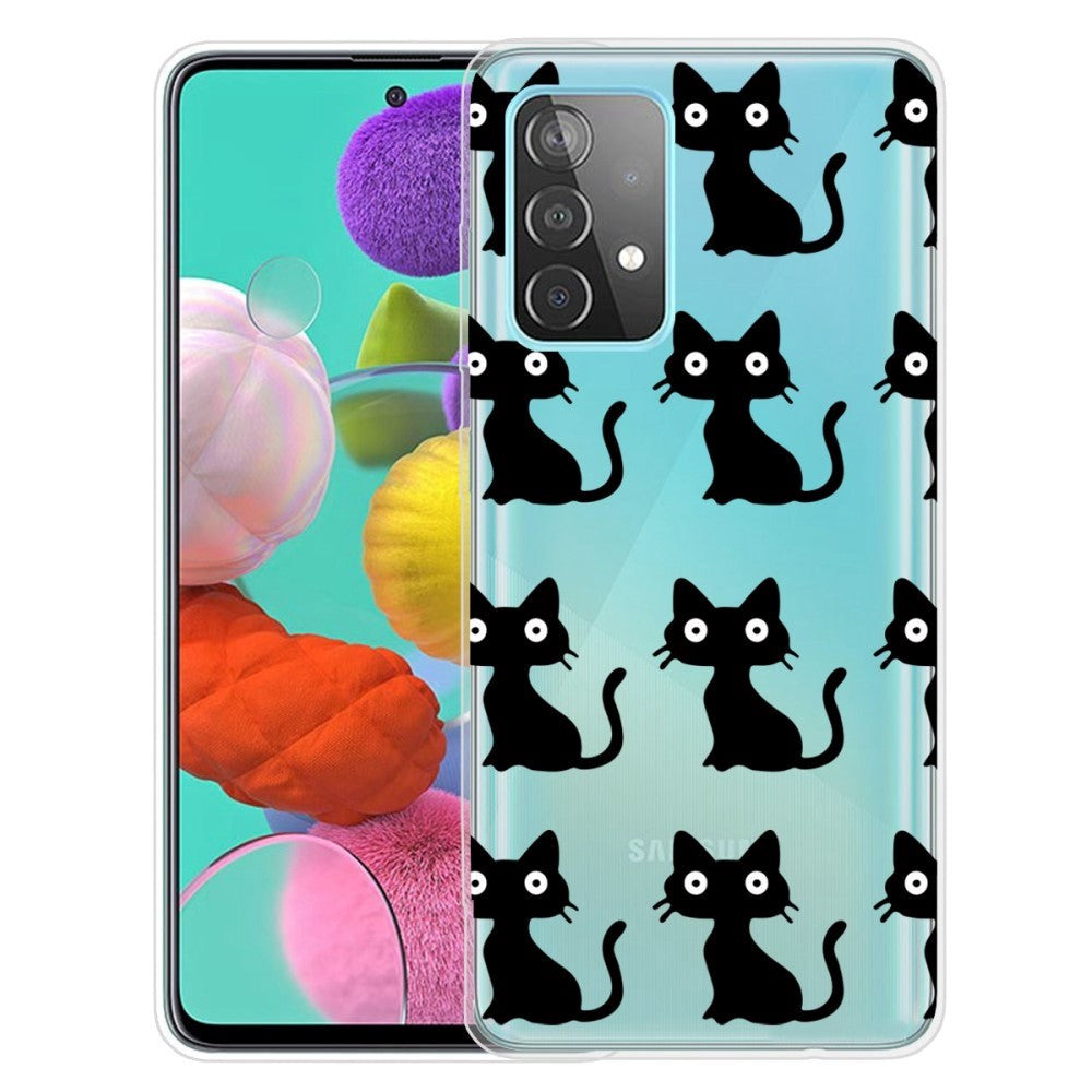 Samsung Galaxy A23 / A23 (5G) Flexible Cover in TPU Plastic - Cat