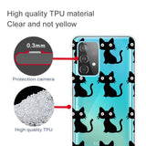 Samsung Galaxy A23 / A23 (5G) Flexible Cover in TPU Plastic - Cat