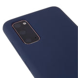 EIDERWOOD Samsung Galaxy S20 Lined Silicone Case - Mørke Blå