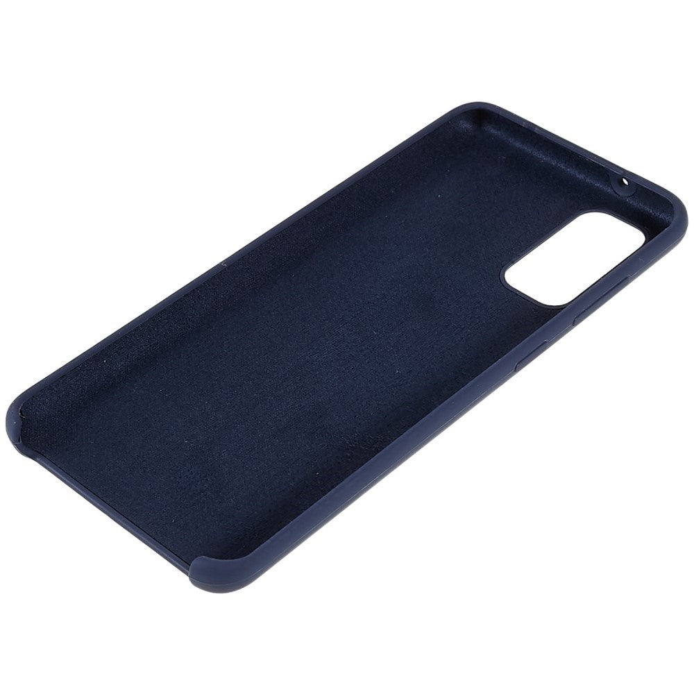 EIDERWOOD Samsung Galaxy S20 Lined Silicone Case - Mørke Blå