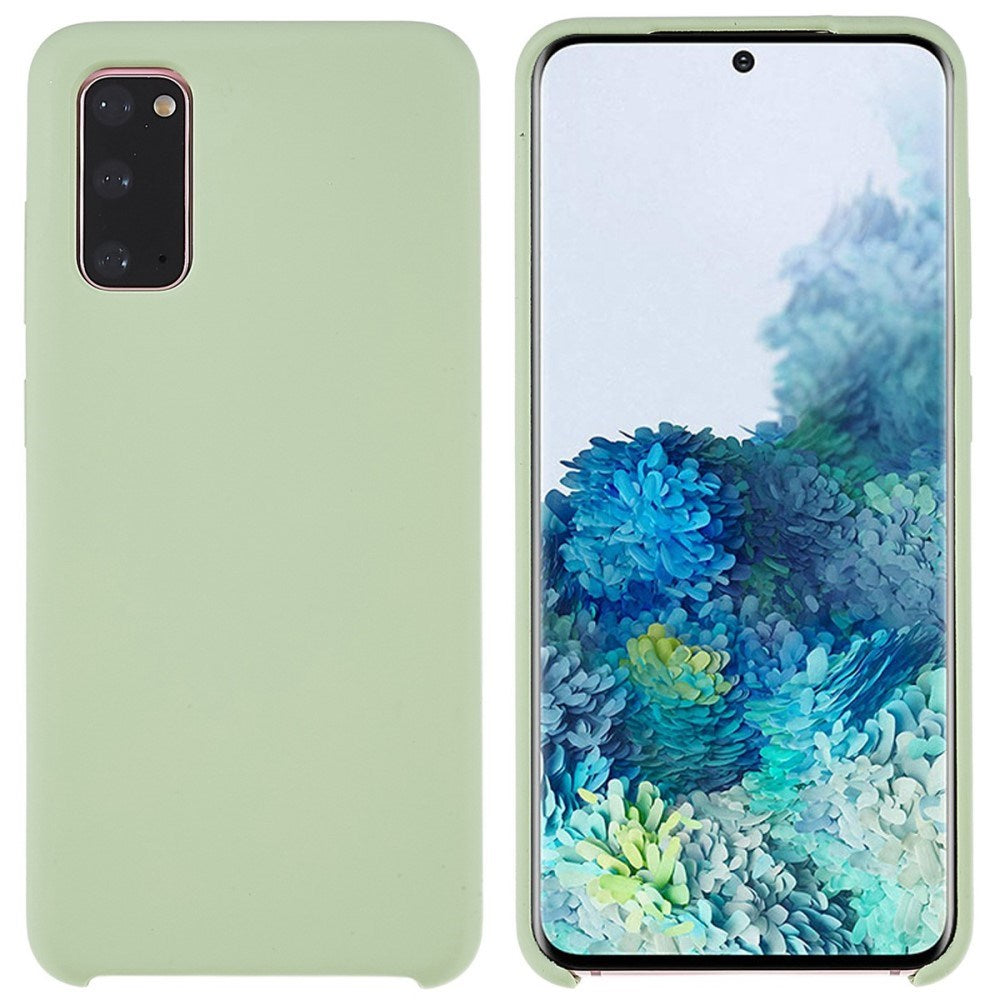 EIDERWOOD Samsung Galaxy S20 Lined Silicone Case - Green