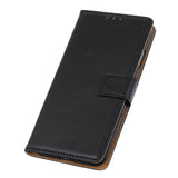 Samsung Galaxy M33 Leather Wallet Case & Kickstand - Black