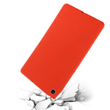 Samsung Galaxy Tab S6 Lite Liquid Silicone Shockproof Case - Red