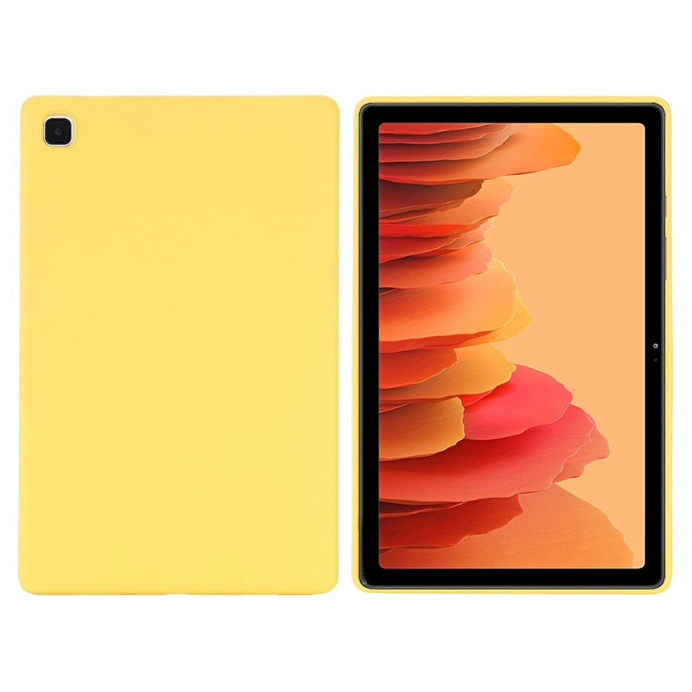 Samsung Galaxy Tab A7 10.4" Liquid Silicone Shockproof Case - Yellow