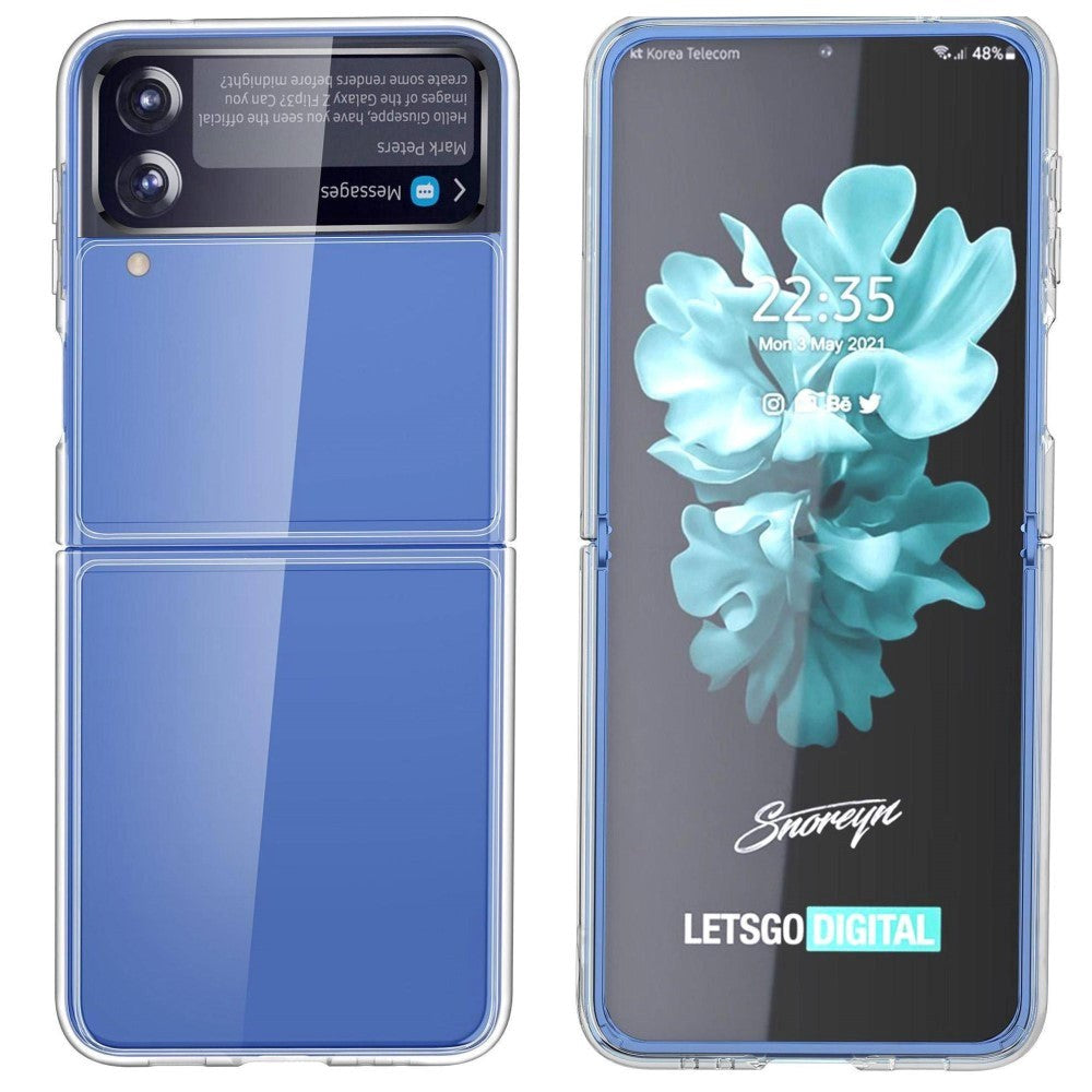 Samsung Galaxy Z Flip4 (5G) Hard Plastic Case - Transparent