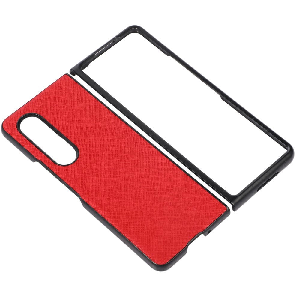 Samsung Galaxy Z Fold4 (5G) Elegant Leather Case - Red