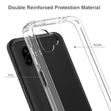 Samsung Galaxy Xcover 6 Pro Acrylic Hybrid Bumper Case - Transparent