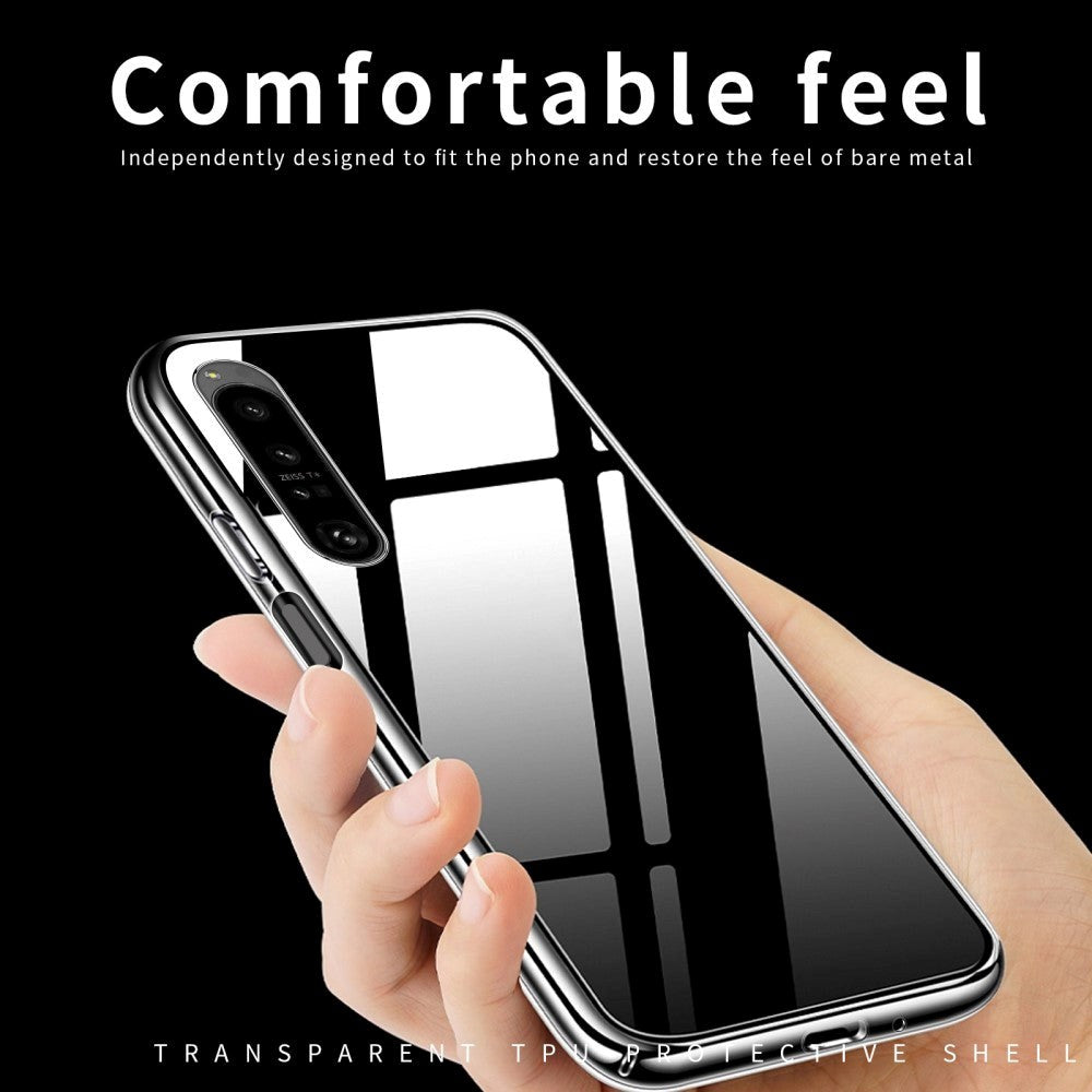 Sony Xperia 1 V MOFI Flexible Plastic Case - Transparent